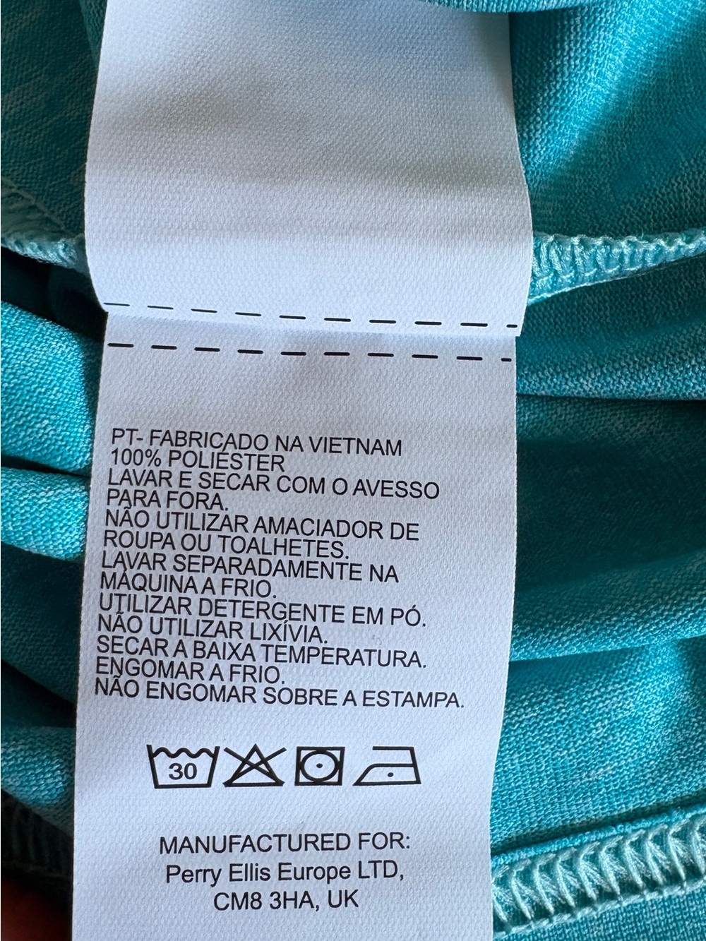 Nike Menβs Teal Heather Dri-FIT Short Sleeve Tee - Picture 6 of 9